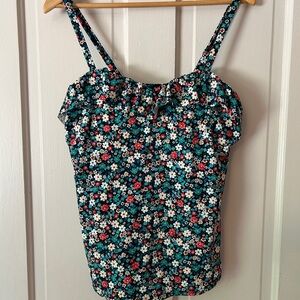 Lands End Underwire Tankini Top